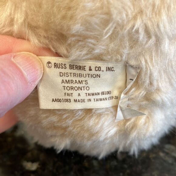 8" Vintage Russ Berrie Gonga Thumb Sucking Gorilla Stuffed Animal Plush … - Picture 6 of 6